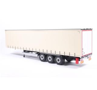 TARPAULIN TRAILER WHITE 2021 S2400508 Solido 1:24